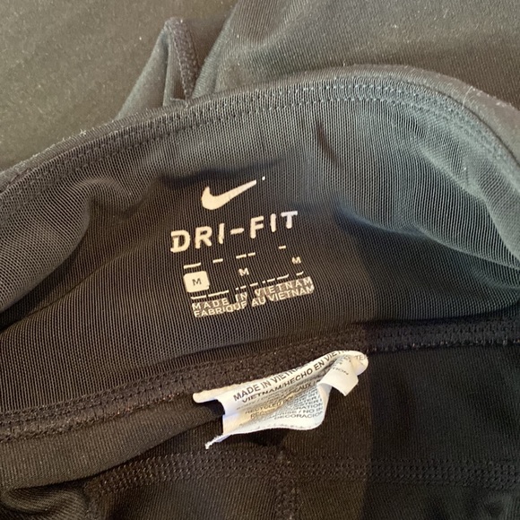 Dri-fit Nike leggings with blue mesh accent 2/$20 - Picture 7 of 8